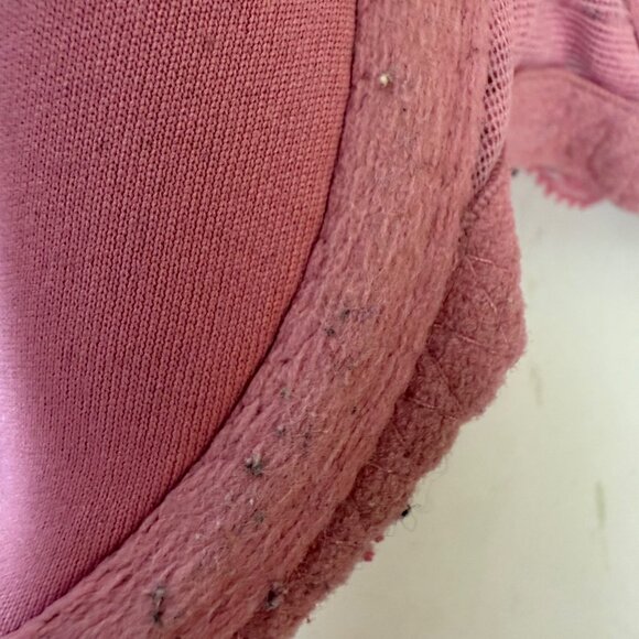 Victorias Secret Lace BraSize 38B Dusty Pink Body by Victoria Lined Demi - Picture 13 of 14